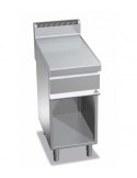 MUEBLE NEUTRO CON CAJÓN  INOX BERTO´S 400X900X900MM MOD. N9T4MC