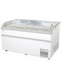 CONGELADOR CON PUERTAS CORREDERAS ACRISTALADAS, DESESCARCHE AUTOMÁTICO, DE MEDIDAS: L2500 X F890 X 880 MM, EDENOX MOD IC-259
