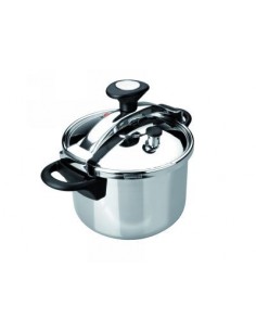 OLLA A PRESIàN  4 LTS. 22X11,5CMS. ACERO INOX. 18/10.   LACOR MOD. 71874                                                       