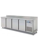  MESA FRÖA 2500X600x850mm  4 PUERTAS, ACERO INOX-304, MOD BM2500X600                                                            