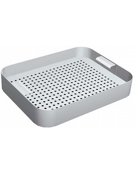 CESTA PERFORADA PRELAVADO INOX PARA CUBETAS DE 500X400X250MM MODELO ECU00012