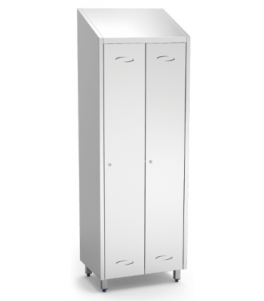 TAQUILLA INOX 2 PUERTAS MOD 081406