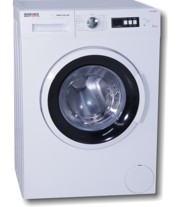 LAVADORA CAPACIDAD 8 KG, ROMMER MOD. FAMILY PLUS 1248