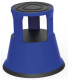 TABURETE DE SEGURIDAD METÁLICO CON RUEDAS. COLOR AZUL MODELO 482202