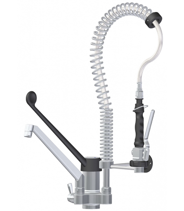 GRIFO FLEXO DUCHA MANDO PALANCA SANITARIA MOD R0030306