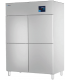 ARMARIO 1400 LITROS GN2/1 FRIGORÍFICO INOX 4x1/2 PUERTAS EDENOX MOD APG-1404 HC