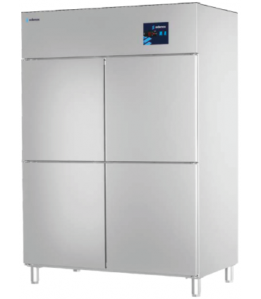 ARMARIO 1400 LITROS GN2/1 FRIGORÍFICO INOX 4x1/2 PUERTAS EDENOX MOD APG-1404 HC