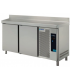 MESA FRÍA 1492X600x850mm  2 PUERTAS ACERO INOX-304, EDENOX MOD MPS-150HC