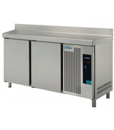 MESA FRÍA 1492X600x850mm  2 PUERTAS ACERO INOX-304, EDENOX MOD MPS-150HC