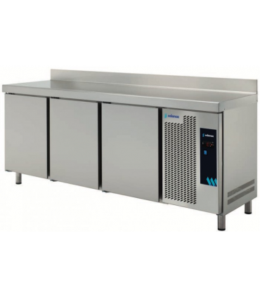 MESA FRÍA  2017X600x850mm  3 PUERTAS,ACERO INOX-304, EDENOX MOD MPS-200HC