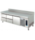 MESA FRÍA BAJA GASTRONORM GN 1/1 DE 5 CAJONES EDENOX MOD MPGB-180 HC5C