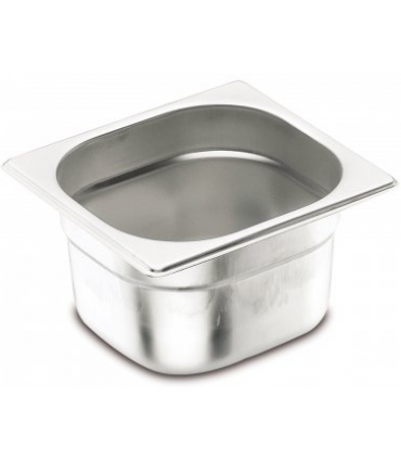KIT 8 CUBETAS INOX. GN 1/6 DE 150MM SIN TAPA PARA MESA PS-300 Modelo 66115-8