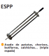 ESPADA TRIPLE ARILEX MODELO ESPP