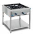 PAELLERO PROFESIONAL CON MUEBLE CERRADO ALTA POTENCIA 27,2 KWS MOD MOB-1PT