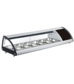 VITRINA REFRIGERADA SOBREMESA 6 BANDEJAS, LUZ LED, LACOR REF. 69606