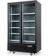 ARMARIO FRIGORIFICO 2 PUERTA CRISTAL EDENOX 1020LITROS. MOD. VESUR-902-C MEDIDAS  L1200XF760XA2000MM