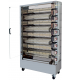 ASADOR DE POLLOS A GAS ARILEX DE 8 ESPADAS CON PEANA Y RUEDAS CAPACIDAD 40 POLLOS MODELO 8ASGP+ESPADAS