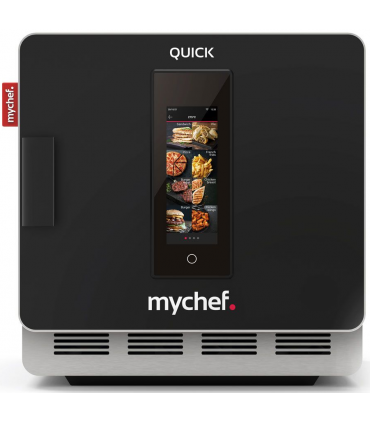 HORNO DE COCCIÓN ACELERADA MYCHEF TÁCTIL BANDEJA 30X30CMS MODELO QUICK 1T