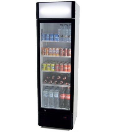 FRIGORIFICO 1PUERTA DE CRISTAL CON DISPLAY 580 X610 X1980MM MODELO CS360B