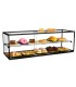 VITRINA NEUTRA CRISTAL PLANO CON 1 ESTANTE SIN LUZ, MEDIDAS 920X330X315MM, MOD EP30M