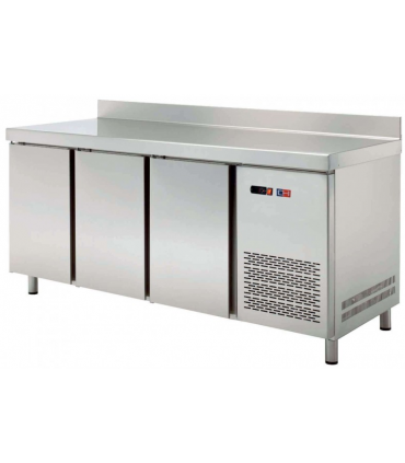 MESA FRÍA  2017X600x850mm  3 PUERTAS,ACERO INOX-304 MOD MRCH-200