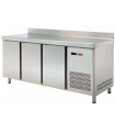 MESA FRÍA  2017X600x850mm  3 PUERTAS,ACERO INOX-304 MOD MRCH-200