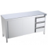 MESA ARMARIO CENTRAL+CAJONES FONDO 600MM (VER MEDIDAS Y PRECIOS EN EL INTERIOR) MOD. FCPBD614