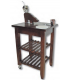 MESA JAMONERA CON SOPORTE DE JAMÓN GIRATORIO MOD SJ-600