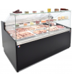 VITRINA REFRIGERADA EXPOSITORA DE 2,5 METROS FONDO 1100 FRÍO VENTILADO - EXPOSICIÓN INOXIDABLE - LÍNEA CORDOBA VRV-250-XL
