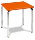 MESA EXTERIOR ESTRUCTURA ALUMINIO, Y ENCIMERA INOX Ó VARIOS COLORES,MOD. 3500, SISTEMA "NO COJEA"