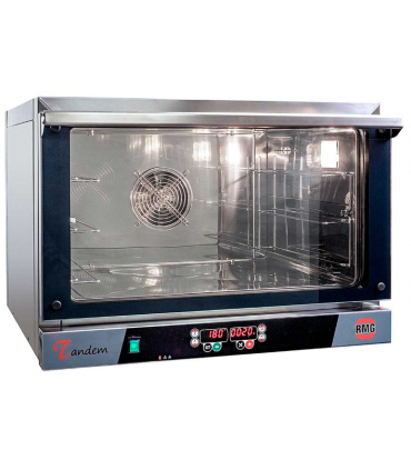 HORNO CONVECCIÓN ELÉCTRICO DIGITAL DE  3 BANDEJAS 60x40CMS  MODELO TANDEM 3 DIGIT