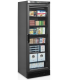 EXPOSITOR REFRIGERADO CONGELADOS ESTÁTICO 300 LITROS 595 X 640 X 1840H MM CH UFSC371G BLACK