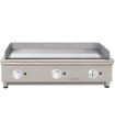 FRYTOP A GAS 100 CMS ARILEX CROMO DURO DE 15MM 16,5 KWS MODELO  100FRYGCN