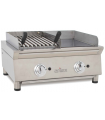 FRYTOP A GAS 35 CMS ARILEX CROMO DURO DE 15MM+BARBACOA A GAS 35 CMS 11 KWS MODELO  70FRYGCBN