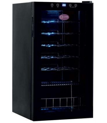 ARMARIO EXPOSITOR DE VINO 1 TEMPERATURA CAPACIDAD 28 BOTELLAS MODELO CV-28-C