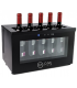 EXPOSITOR SOBREMESA TERMOELÉCTRICO 12º A 18ºC PARA 5 BOTELLAS MODELO  CV-7-D
