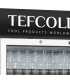 ARMARIO REFRIGERADO PUERTA CRISTAL TEFCOLD MEDIDA L595XF640XA1980mm MODELO FS1380