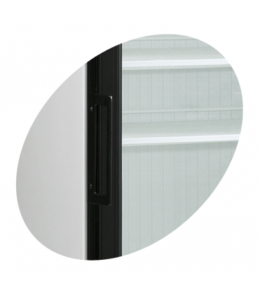ARMARIO REFRIGERADO 1 PUERTA CRISTAL, MEDIDAS A595 x F640 x A1775 MM, TEFCOLD, MODELO SCU1280CP