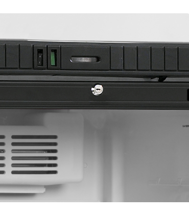 ARMARIO REFRIGERADO 1 PUERTA CRISTAL, MEDIDAS A595 x F640 x A1635 MM, TEFCOLD MODELO SCU1280