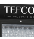 ENFRIADOR DE BOTELLAS PUERTA CRISTAL MEDIDAS L595 x F640 x A1980MM TEFCOLD SCU1375CP