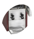 DISPENSADOR DE VINO REFRIGERADO 2 GRIFOS TEFCOLD MODELO DKS95 2/20L
