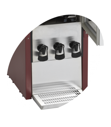 DISPENSADOR DE VINO REFRIGERADO 3 GRIFOS TEFCOLD MODELO DKS95 3/10L