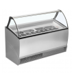 VITRINA PARA HELADOS 13 CUBETAS MEDIDAS 1670 x 800 x 1343 mm TEFCOLD BERMUDA RV13