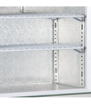 CONGELADOR DE SOBREMESA PUERTA CRISTAL TEFCOLD MEDIDAS ANCHO610xFONDO555xALTO890MM MODELO UF100GCP