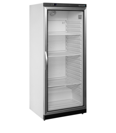 ARMARIO FRIGORÍFICO BLANCO PUERTA DE CRISTAL TEFCOLD MEDIDAS L777xF695xA1890 MODELO UR600G