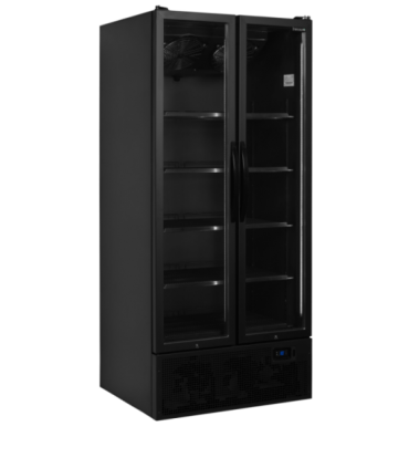 Expositor refrigerado color negro