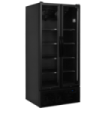 Expositor refrigerado color negro