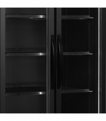 Expositor refrigerado color negro