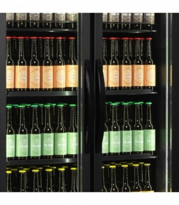 Expositor refrigerado color negro