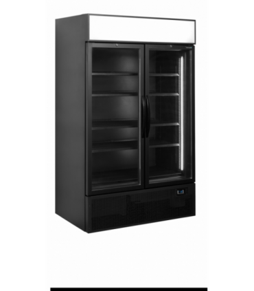 Expositor refrigerado color negro